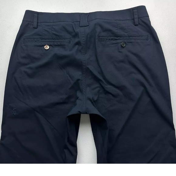 Kit and Ace 5 Pocket Stretch Comfort Chino Trouser Pants Mens 34x32 Navy - Picture 3 of 9